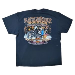 HARLEY DAVIDSON Shirt RATTLESNAKE MOUNTAIN Tri-Cities WA